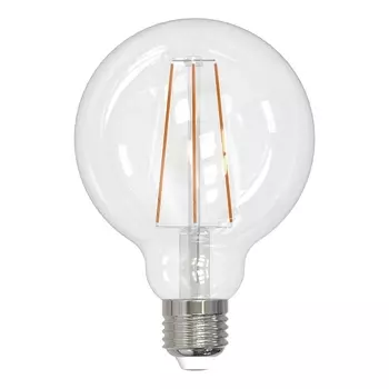 Лампа светодиодная филаментная (UL-00004864) Uniel E27 15W 3000K прозрачная LED-G95-15W/3000K/E27/CL PLS02WH