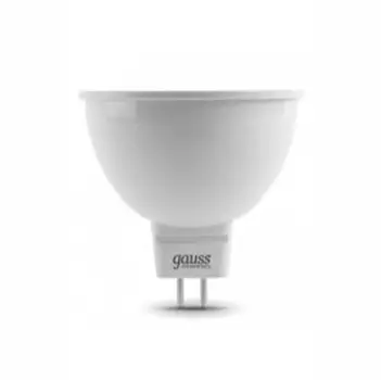 Лампа светодиодная GU5.3 5.5W 6500K полусфера матовая 13536 /13536
