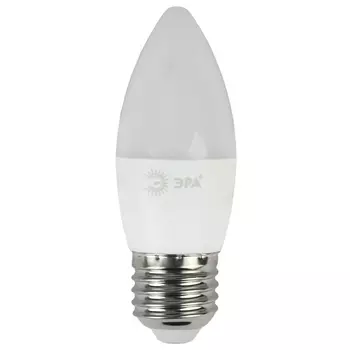 Лампа светодиодная ЭРА E27 11W 4000K матовая LED B35-11W-840-E27