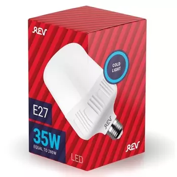 Лампа светодиодная REV T120 E27 35W 6500К PowerMax холодный белый свет цилиндр 32420 1