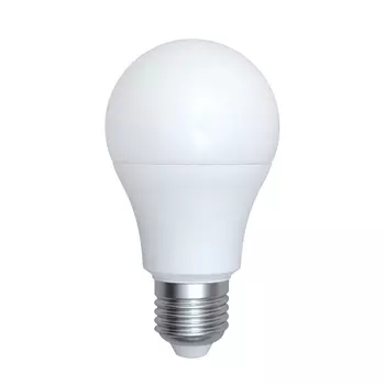 Лампа светодиодная (UL-00006504) Uniel E27 6W 4000K матовая LED-A60-9W/4000K/E27/FR/RA95 PLK01WH