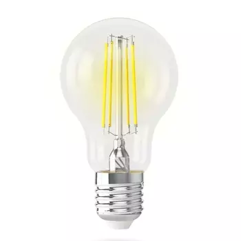 Лампа светодиодная Voltega E27 7W 4000K прозрачная VG10-A60E27cold7W-F 7141 /7141