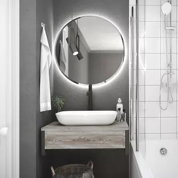 Мебель для ванной 1MarKa Grunge Loft 100 дуб намибия