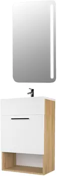 Мебель для ванной 1MarKa July 50П подвесная, дуб сонома