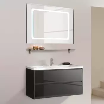 Мебель для ванной Акватон Римини 100 черная