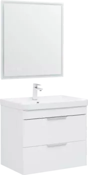 Мебель для ванной Aquanet Ирис new 70 подвесная, 2 ящика