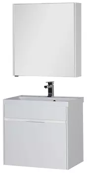 Мебель для ванной Aquanet Латина 70 1 ящик белая