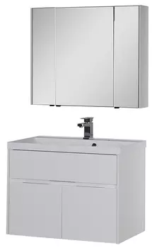 Мебель для ванной Aquanet Латина 90 белая