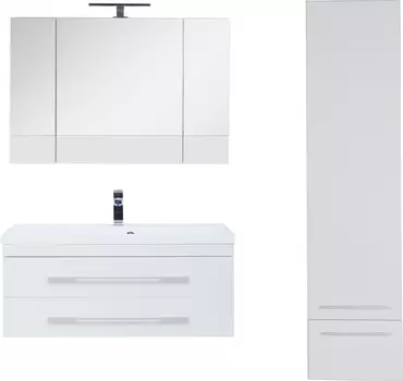 Мебель для ванной Aquanet Нота 100 белая