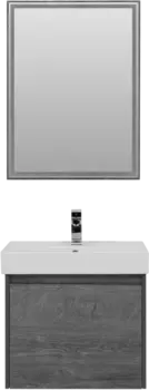 Мебель для ванной Aquanet Nova Lite 60 дуб рошелье, 1 ящик