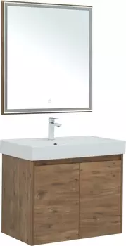 Мебель для ванной Aquanet Nova Lite 75 дуб рустикальный, с дверками
