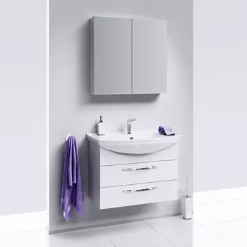 Мебель для ванной Aqwella Allegro 75 с 2 ящиками