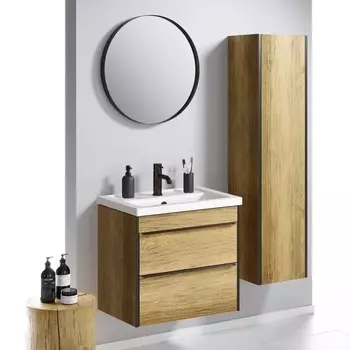 Мебель для ванной Aqwella Fargo 80 дуб балтийский