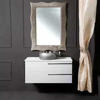 Мебель для ванной Armadi Art NeoArt 100 белая с ручками Luce хром