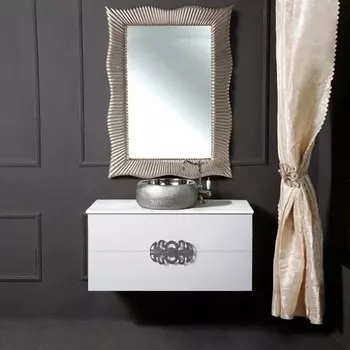 Мебель для ванной Armadi Art NeoArt 100 белая с ручками Ajur хром