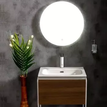 Мебель для ванной Armadi Art Vallessi 60, дуб темный матовый фактурный