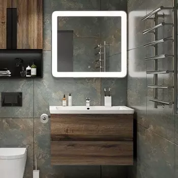 Мебель для ванной Art&Max Techno подвесная, 90, дуб бомонд лофт