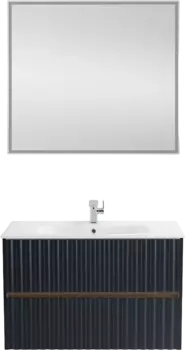 Мебель для ванной Art&Max Elegant 90 серая