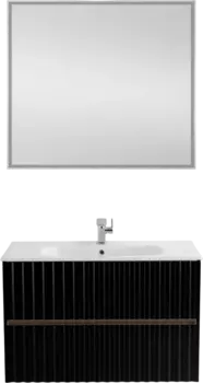 Мебель для ванной Art&Max Elegant 90 черная