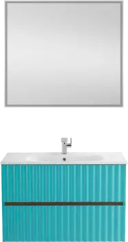 Мебель для ванной Art&Max Elegant 90 светло-зеленая