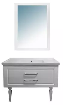 Мебель для ванной Azario Elegant 100 белая CS00058284+CS00060522
