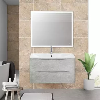 Мебель для ванной BelBagno Acqua 90 cemento verona grigio