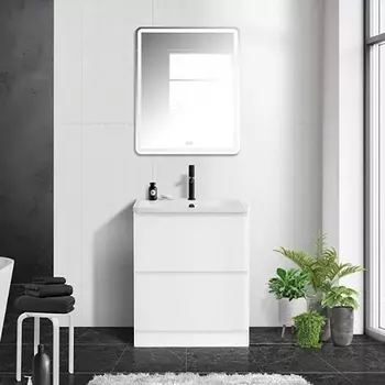 Мебель для ванной BelBagno Albano 70 напольная, bianco lucido