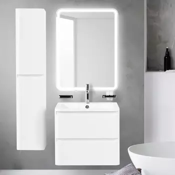 Мебель для ванной BelBagno Albano 70 подвесная, bianco lucido