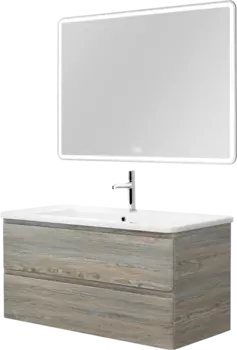 Мебель для ванной BelBagno Albano-Cer 105 подвесная, pino scania