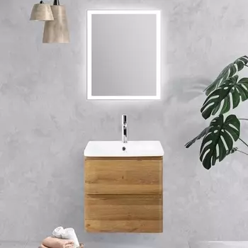 Мебель для ванной BelBagno Albano-Cer 60 подвесная, rovere rustico