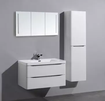 Мебель для ванной BelBagno Ancona-N 1200 2C SO BL bianco lucido подвесная