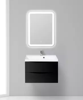 Мебель для ванной BelBagno Marino 70 nero lucido