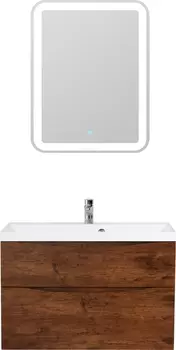 Мебель для ванной BelBagno Marino H90 rovere moro