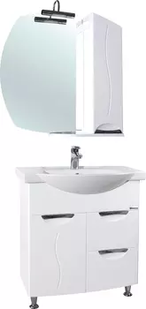 Мебель для ванной Bellezza Глория 75 с бельевой корзиной