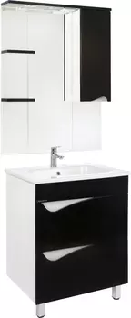 Мебель для ванной Bellezza Эйфория 60 черная