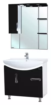 Мебель для ванной Bellezza Лагуна 75 черная