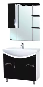 Мебель для ванной Bellezza Лагуна 85 черная