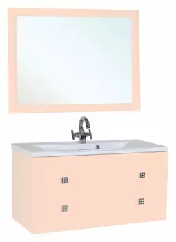 Мебель для ванной Bellezza Милан 100 бежевая