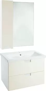 Мебель для ванной Bellezza Пегас 60 подвесная, бежевая