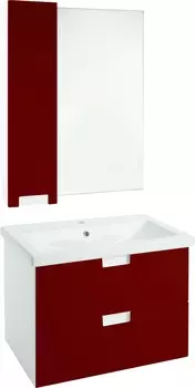 Мебель для ванной Bellezza Пегас 70 подвесная, красная