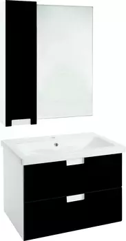 Мебель для ванной Bellezza Пегас 80 подвесная, черная
