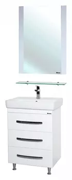 Мебель для ванной Bellezza Рокко 50 белая