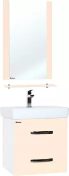 Мебель для ванной Bellezza Рокко 50 подвесная, бежевая