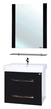 Мебель для ванной Bellezza Рокко 60 подвесная черная