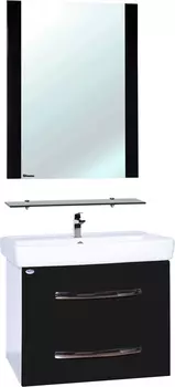 Мебель для ванной Bellezza Рокко 70 подвесная, черная