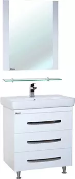 Мебель для ванной Bellezza Рокко 80 напольная, белая