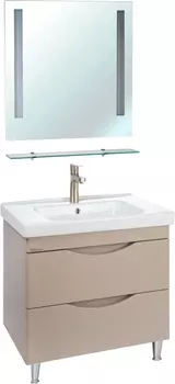 Мебель для ванной Bellezza Санриса 100 напольная, капучино