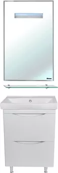 Мебель для ванной Bellezza Санриса 60 напольная, белая