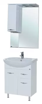 Мебель для ванной Bellezza Стелла 65 1 ящик белая