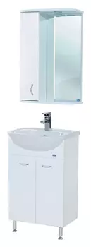 Мебель для ванной Bellezza Уют 55 белая